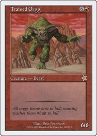 Trained Orgg, Starter 1999