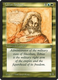 Tobias Andrion, Legends