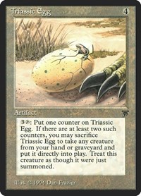 Triassic Egg, Legends