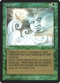 Typhoon, Legends