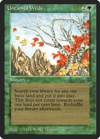 Untamed Wilds, Legends