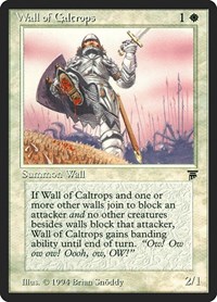 Wall of Caltrops, Legends