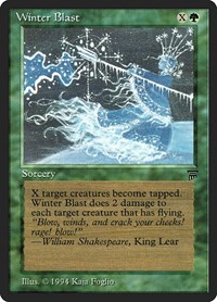 Winter Blast, Legends