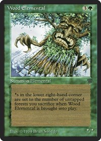 Wood Elemental, Legends