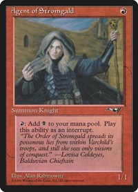 Agent of Stromgald (Woman Holding Staff), Alliances