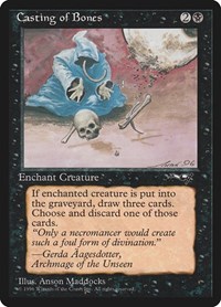 Casting of Bones (Hooded Figure), Alliances