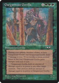 Gargantuan Gorilla, Alliances