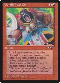 Gorilla War Cry, Alliances
