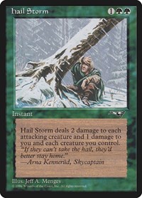 Hail Storm, Alliances