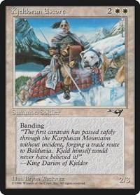 Kjeldoran Escort, Alliances