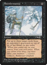 Misinformation, Alliances