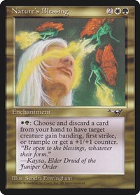 Nature's Blessing, Alliances