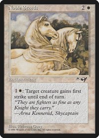Noble Steeds, Alliances