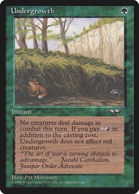 Undergrowth, Alliances