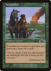 Bequeathal, Exodus