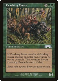 Crashing Boars, Exodus