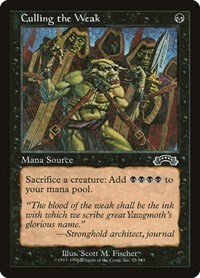 Culling the Weak, Exodus