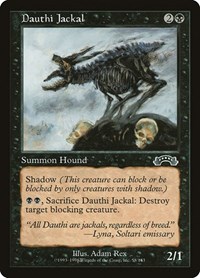 Dauthi Jackal, Exodus