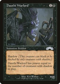 Dauthi Warlord, Exodus