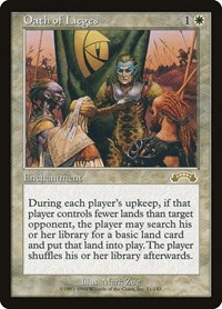 Oath of Lieges, Exodus