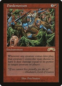 Pandemonium, Exodus
