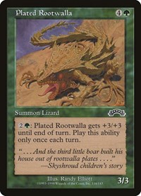 Plated Rootwalla, Exodus