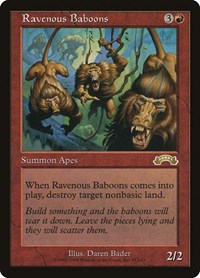 Ravenous Baboons, Exodus