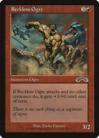 Reckless Ogre, Exodus
