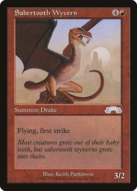 Sabertooth Wyvern, Exodus