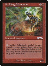Scalding Salamander, Exodus