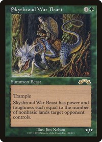 Skyshroud War Beast, Exodus