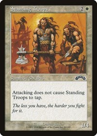 Standing Troops, Exodus