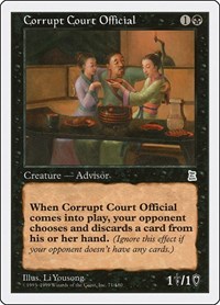 Corrupt Court Official, Portal Three Kingdoms