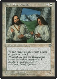 Aysen Bureaucrats, Homelands