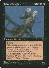 Baron Sengir, Homelands