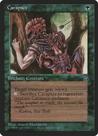 Carapace, Homelands