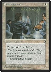 Death Speakers, Homelands