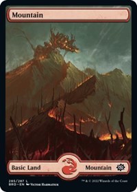 Mountain (285) - Full Art, The Brothers' War