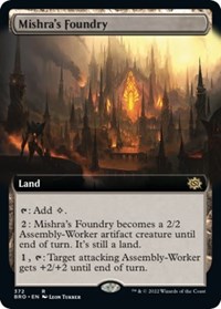 Mishra's Foundry (Extended Art), The Brothers' War