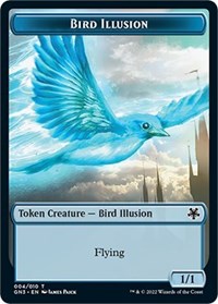 Bird Illusion // Elf Warrior Double-Sided Token, Magic Game Night: Free-For-All