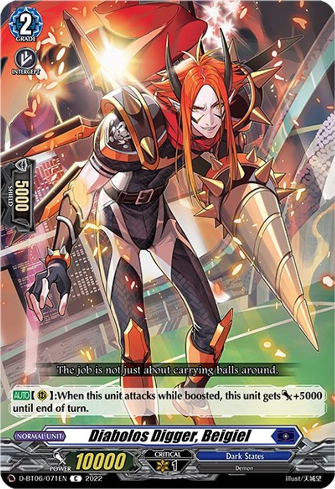 Diabolos Digger, Beigiel, Standard, front