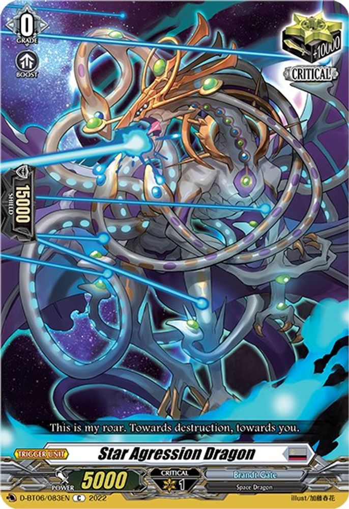 Star Agression Dragon, Standard, front