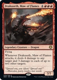 Drakuseth, Maw of Flames, Magic Game Night: Free-For-All