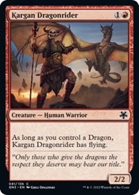 Kargan Dragonrider, Magic Game Night: Free-For-All