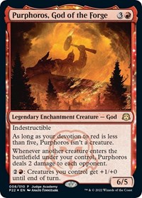 Purphoros, God of the Forge, Judge Promos