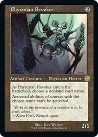 Phyrexian Revoker, The Brothers' War: Retro Frame Artifacts