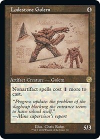 Lodestone Golem (Schematic), The Brothers' War: Retro Frame Artifacts