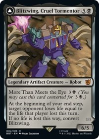Blitzwing, Cruel Tormentor, Universes Beyond: Transformers