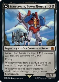 Starscream, Power Hungry, Universes Beyond: Transformers