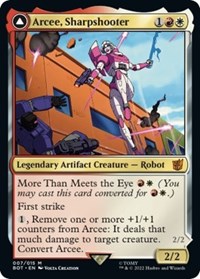 Arcee, Sharpshooter, Universes Beyond: Transformers